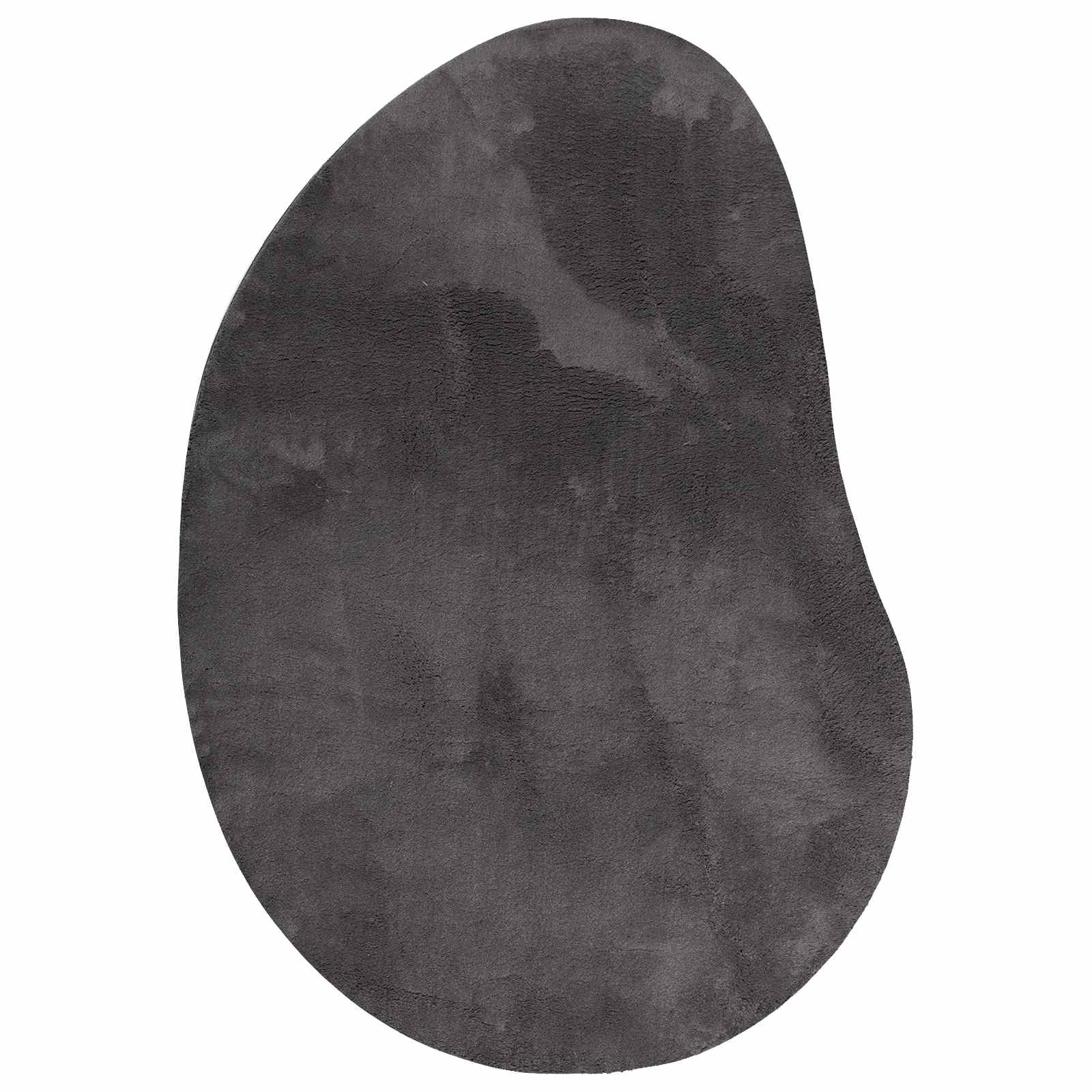 Tepisi za područja HUARTE Antracit 100 x 200 cm Poliester