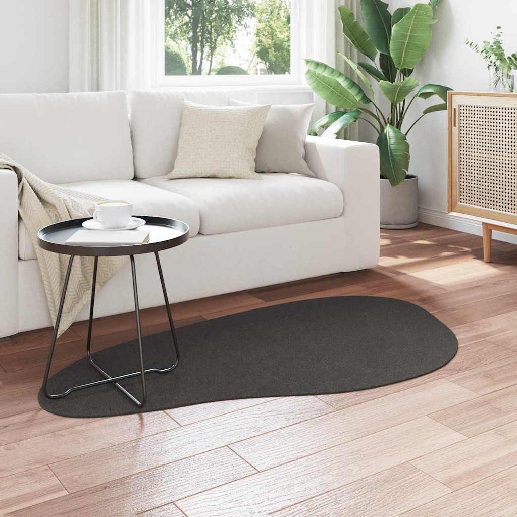 Tepisi za područja HUARTE Antracit 80 x 150 cm Poliester
