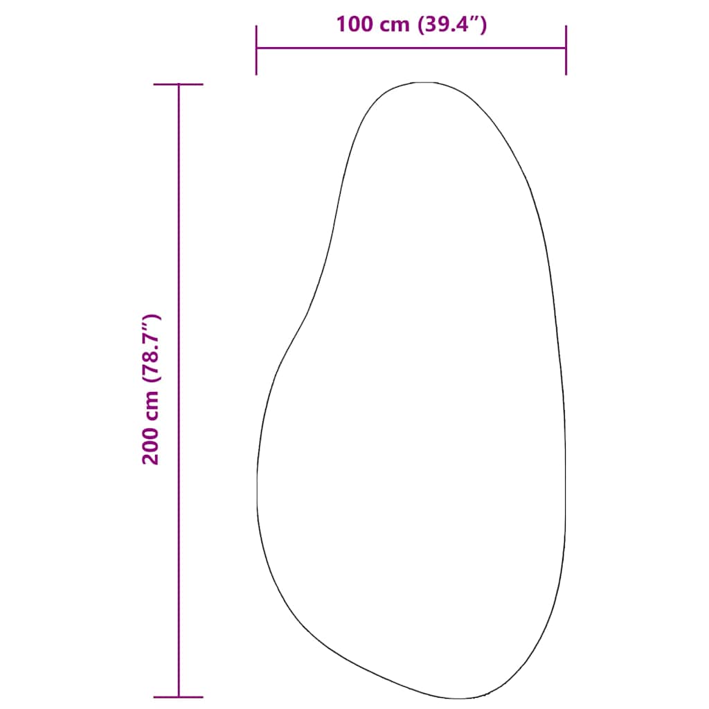 Tepisi za područja HUARTE Crna 100 x 200 cm Poliester