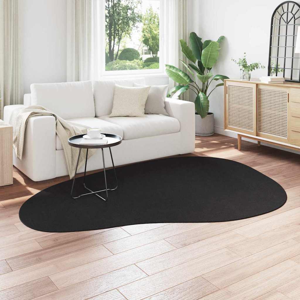 Tepisi za područja HUARTE Crna 160 x 230 cm Poliester