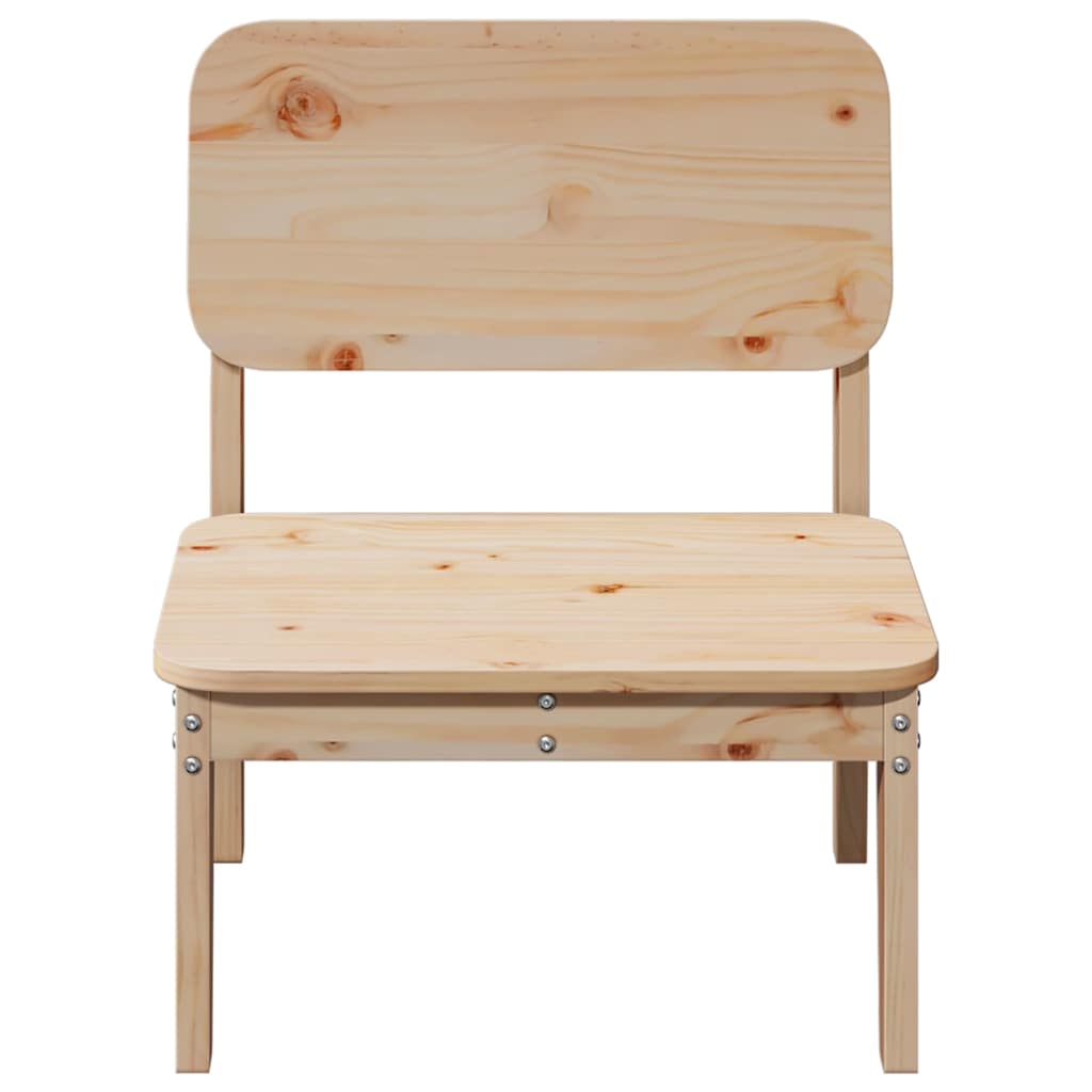 Vrtna stolica 60x52,5x72 cm puno drvo bor