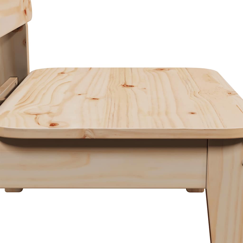 Vrtna stolica 60x52,5x72 cm puno drvo bor