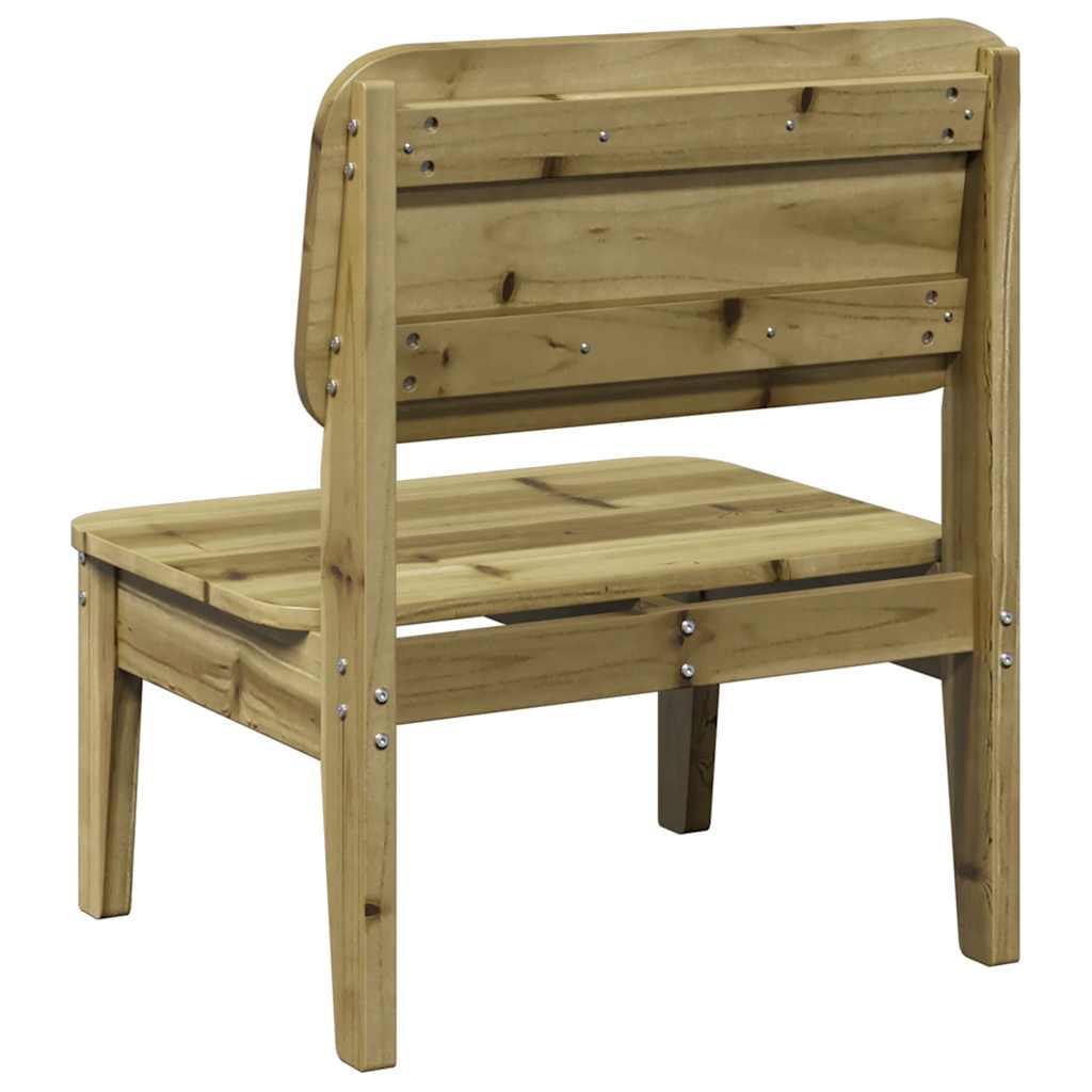 Vrtne stolice 2 kom 60x52,5x72 cm od impregnirane borovine