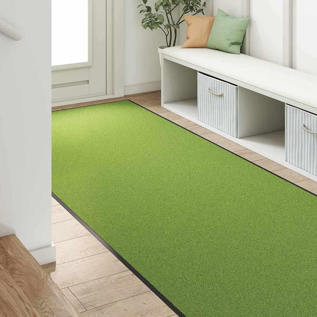 Otirač Ostalo Zelena i crna 120 x 250 cm Poliamid i PVC
