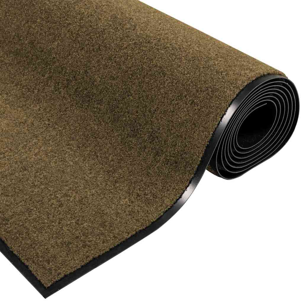 Otirač Smeđa i crna 120 x 250 cm 100% poliamid