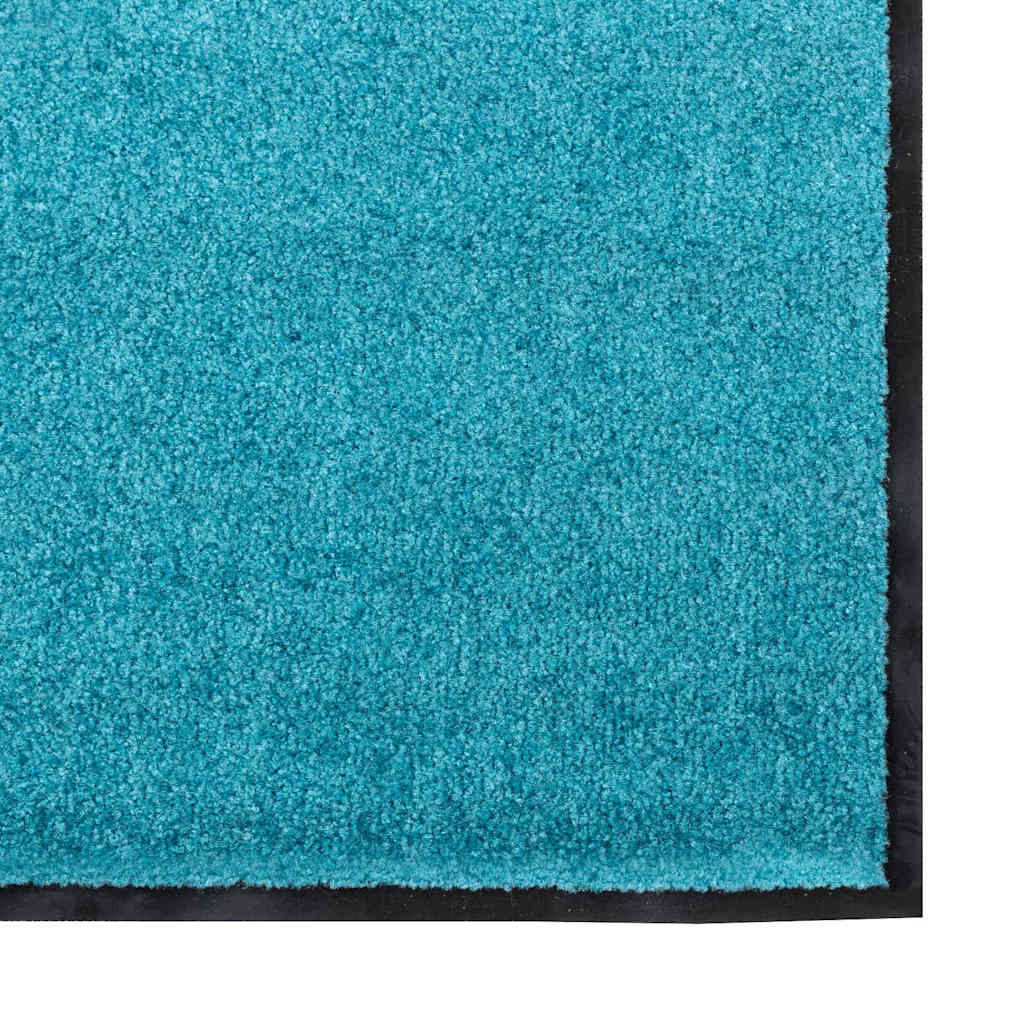 Otirač Ostalo Cijan i crna 120 x 250 cm Poliamid i PVC