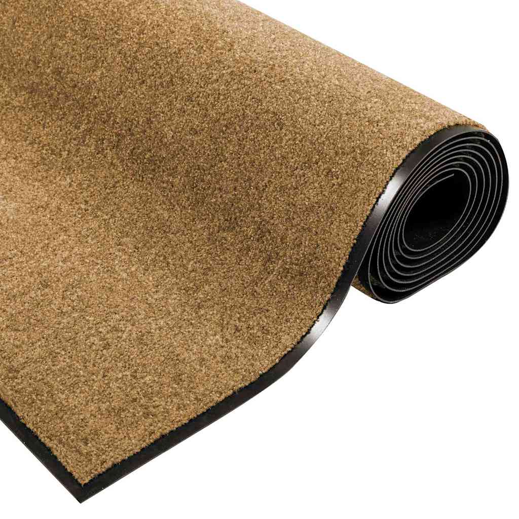 Otirač Ostalo Krem i crna 120 x 300 cm Poliamid i PVC