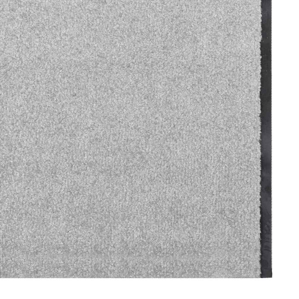 Otirač Siva i crna 120 x 400 cm 100% poliamid