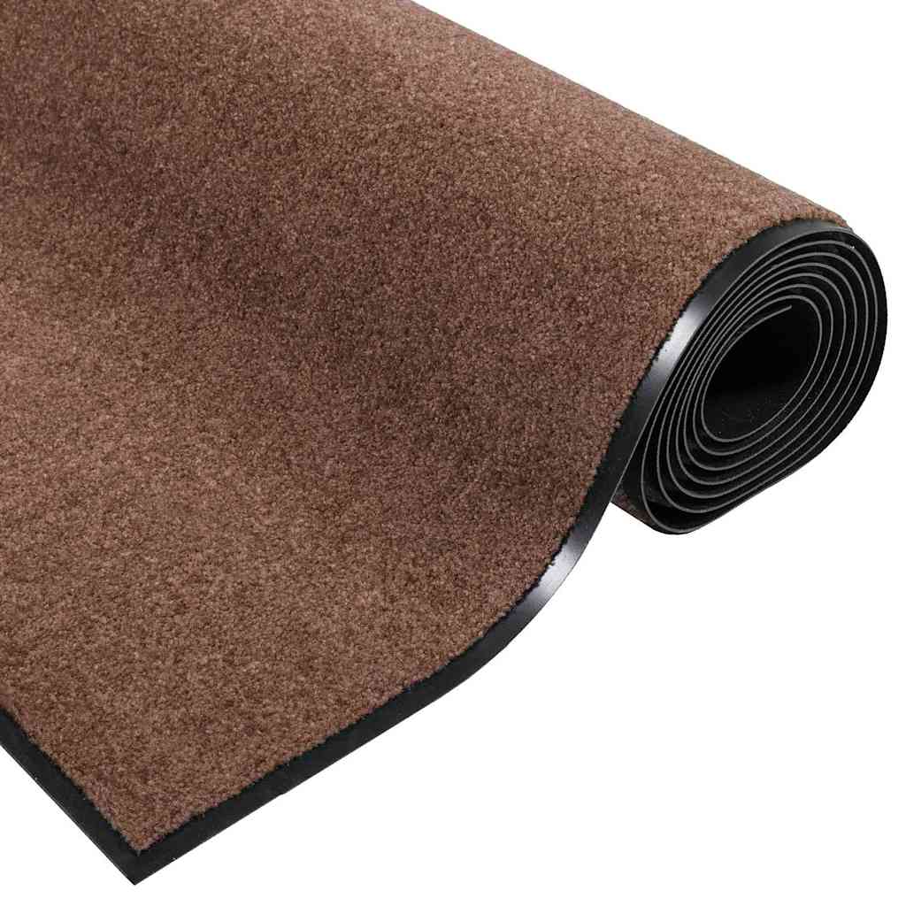 Otirač Smeđa i crna 120 x 250 cm 100% poliamid