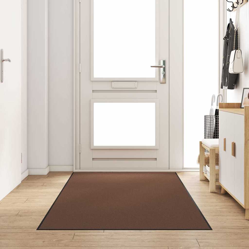 Otirač Smeđa i crna 120 x 250 cm 100% poliamid