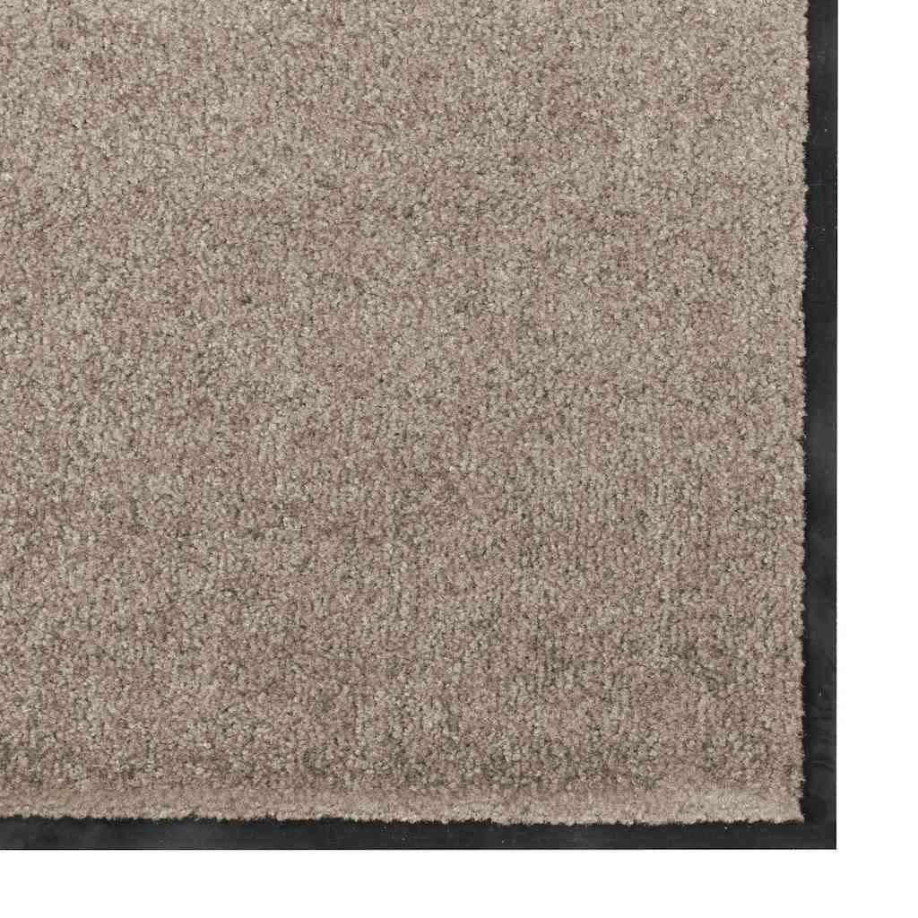 Otirač Bež i crna 90 x 150 cm 100% poliamid