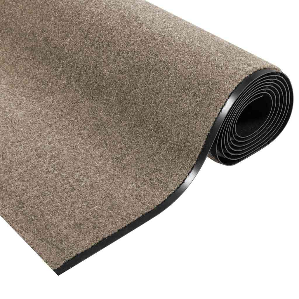 Otirač Bež i crna 120 x 350 cm 100% poliamid