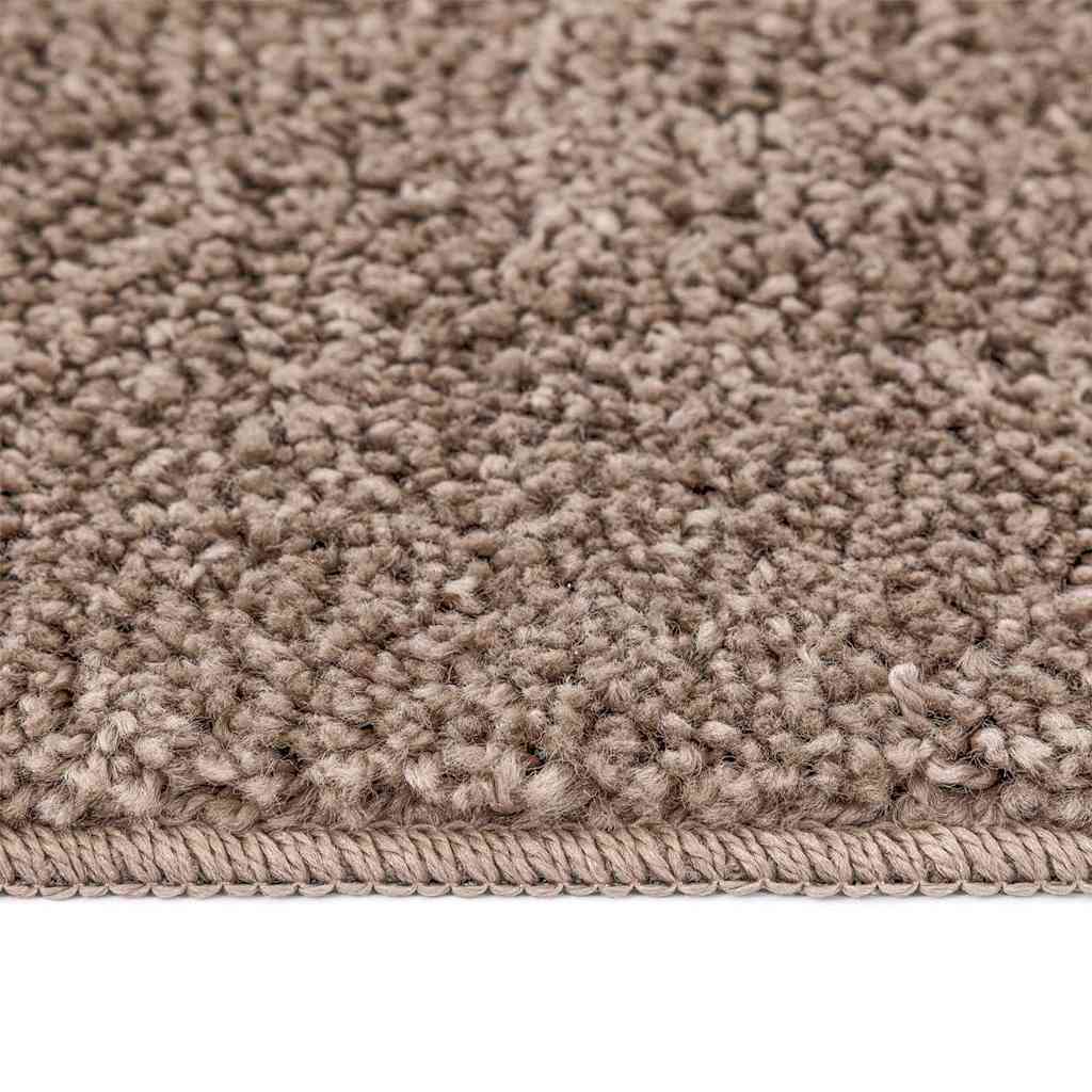 Protuklizni Shaggy Tepih Smeđa 80 x 150 cm PP