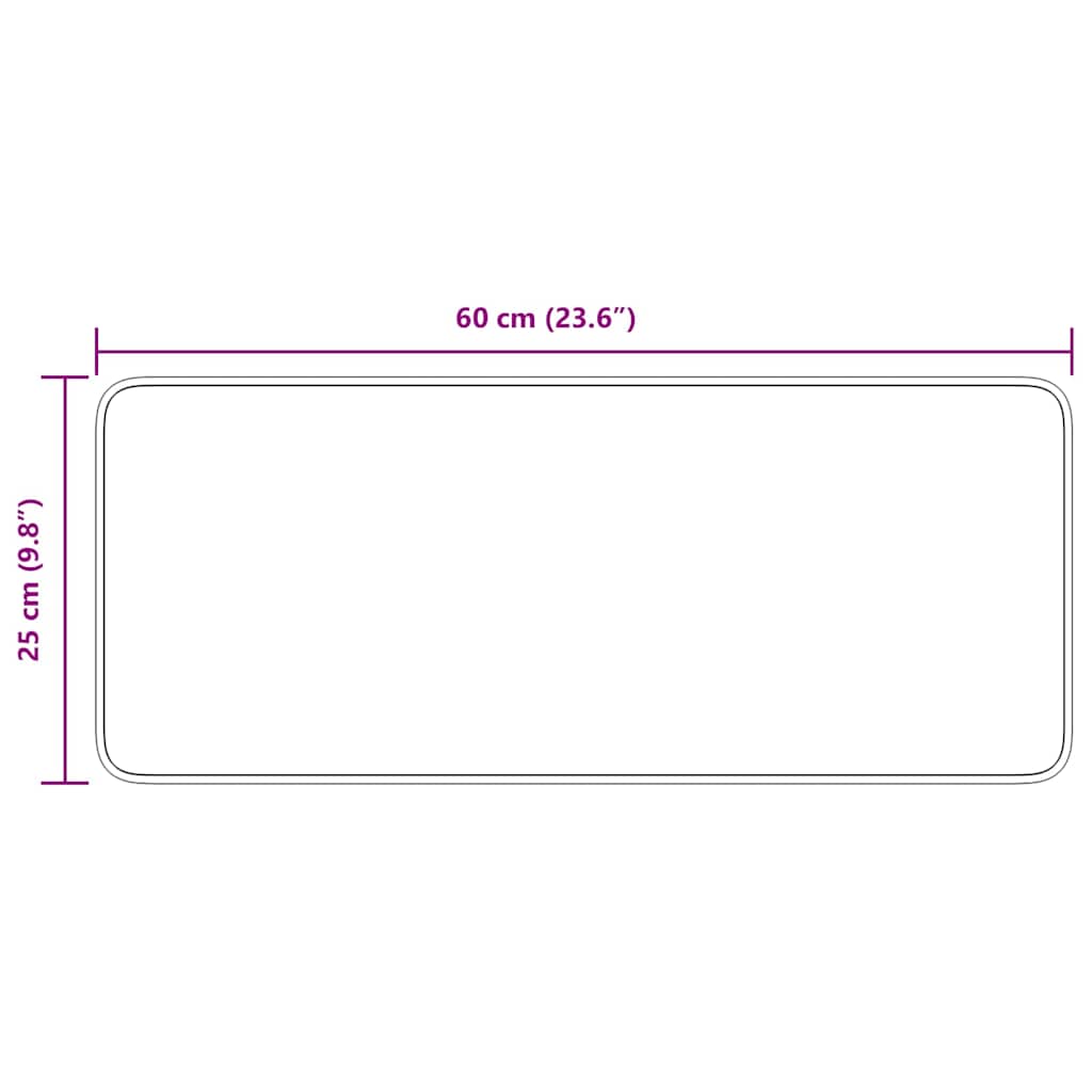 Podloge protiv klizanja za stepenice 15 pcs Bordo 60 x 25 cm PP