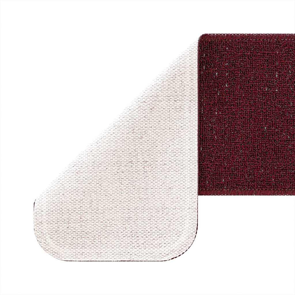 Podloge protiv klizanja za stepenice 15 pcs Bordo 75 x 20 cm PP