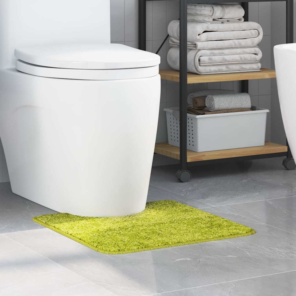 Prostirka protiv klizanja s izrezom za WC Zelena 50 x 50 cm PP