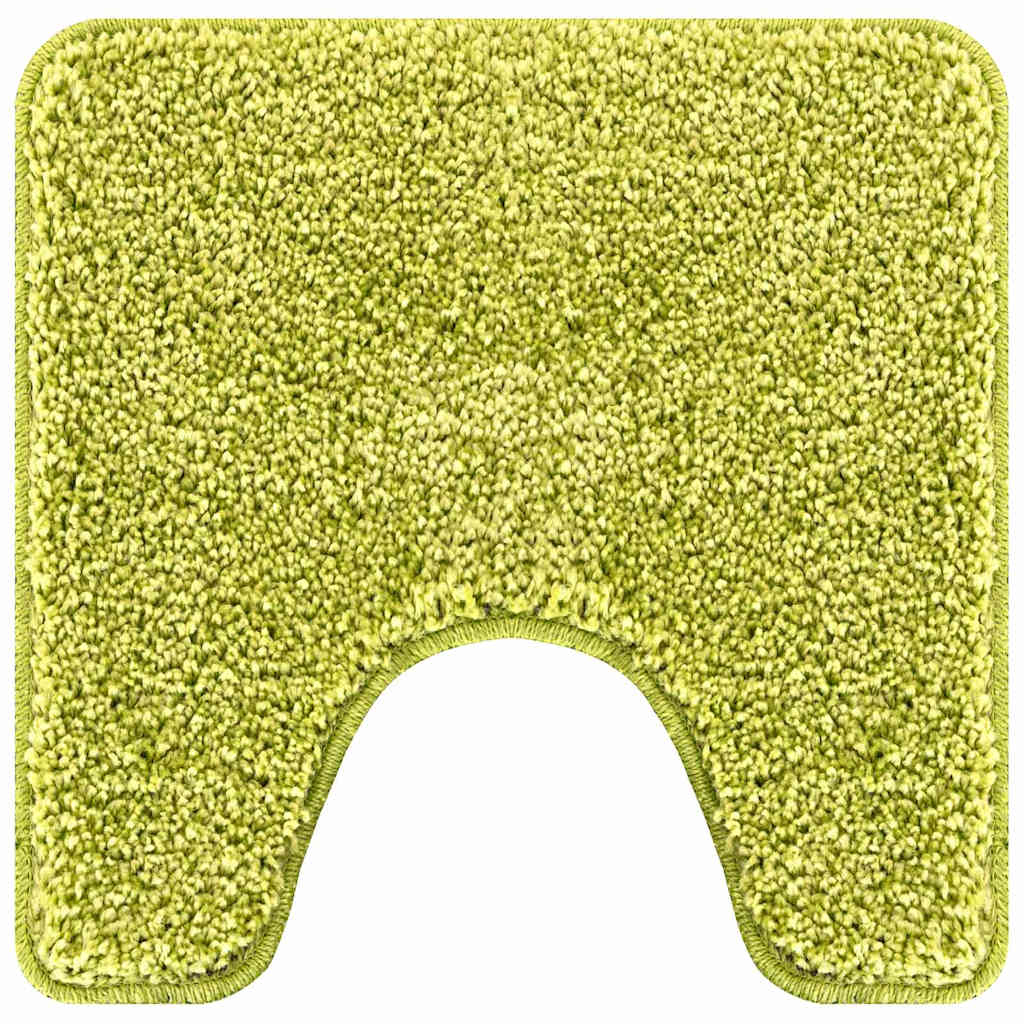 Prostirka protiv klizanja s izrezom za WC Zelena 50 x 50 cm PP
