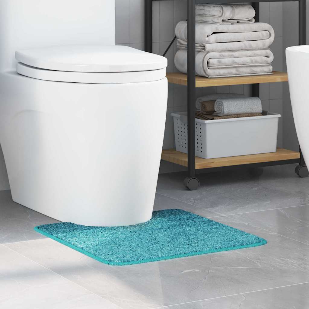 Prostirka protiv klizanja s izrezom za WC Tirkizna 50 x 50 cm