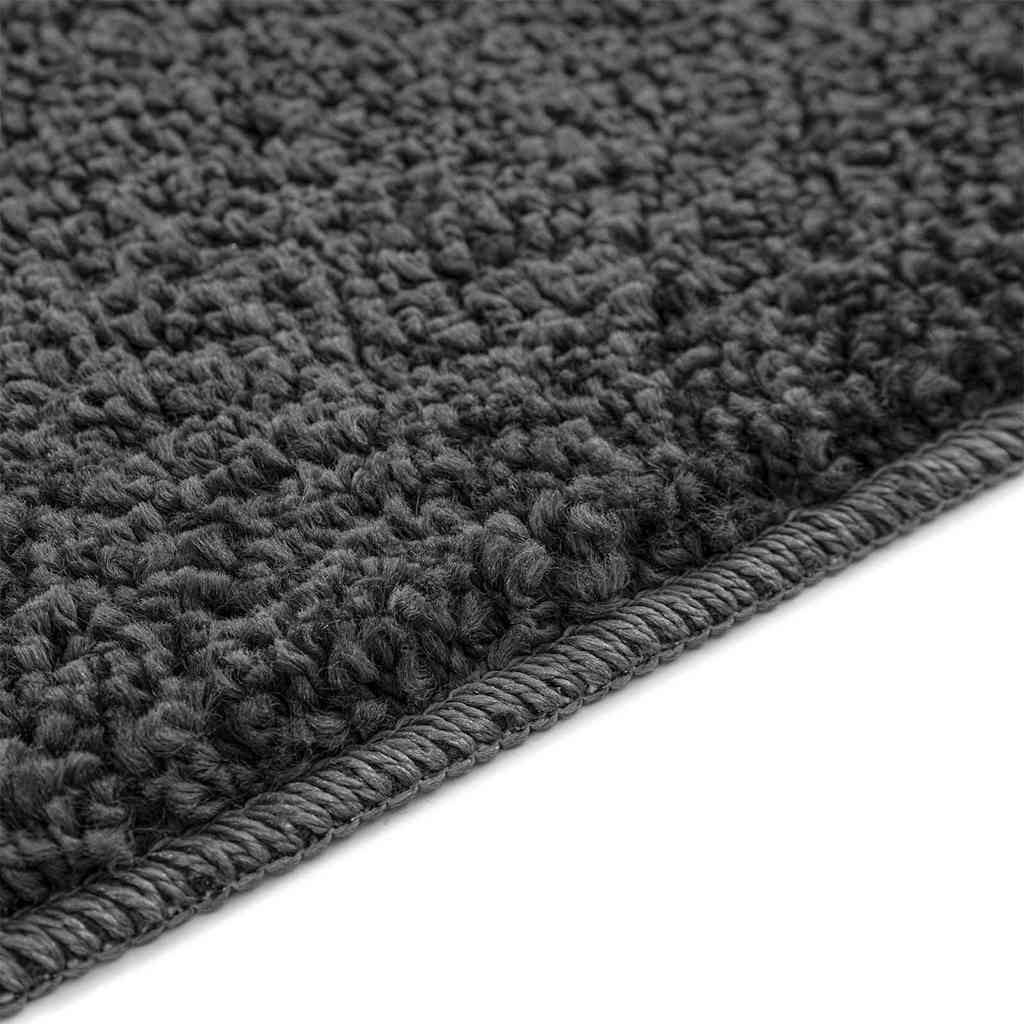 Prostirka protiv klizanja Tamno siva 50 x 80 cm PP