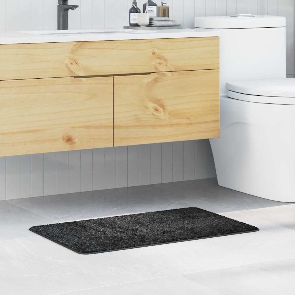 Prostirka protiv klizanja Tamno siva 50 x 80 cm PP
