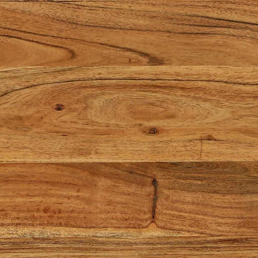 Kava Stol s ladicama Smeđa 90 x 50 x 38 cm Čvrsto drvo akacije