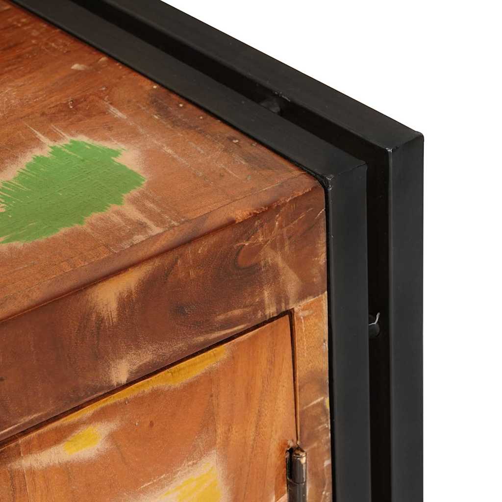TV ormar Šareni 120 x 33 x 50 cm masivno obnovljeno drvo
