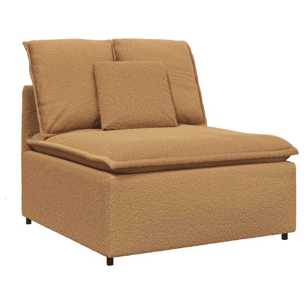 Modularna sofa s jastucima bež boje