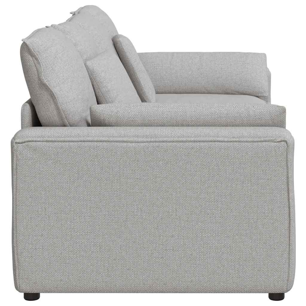 Modularna sofa s jastucima, sive boje