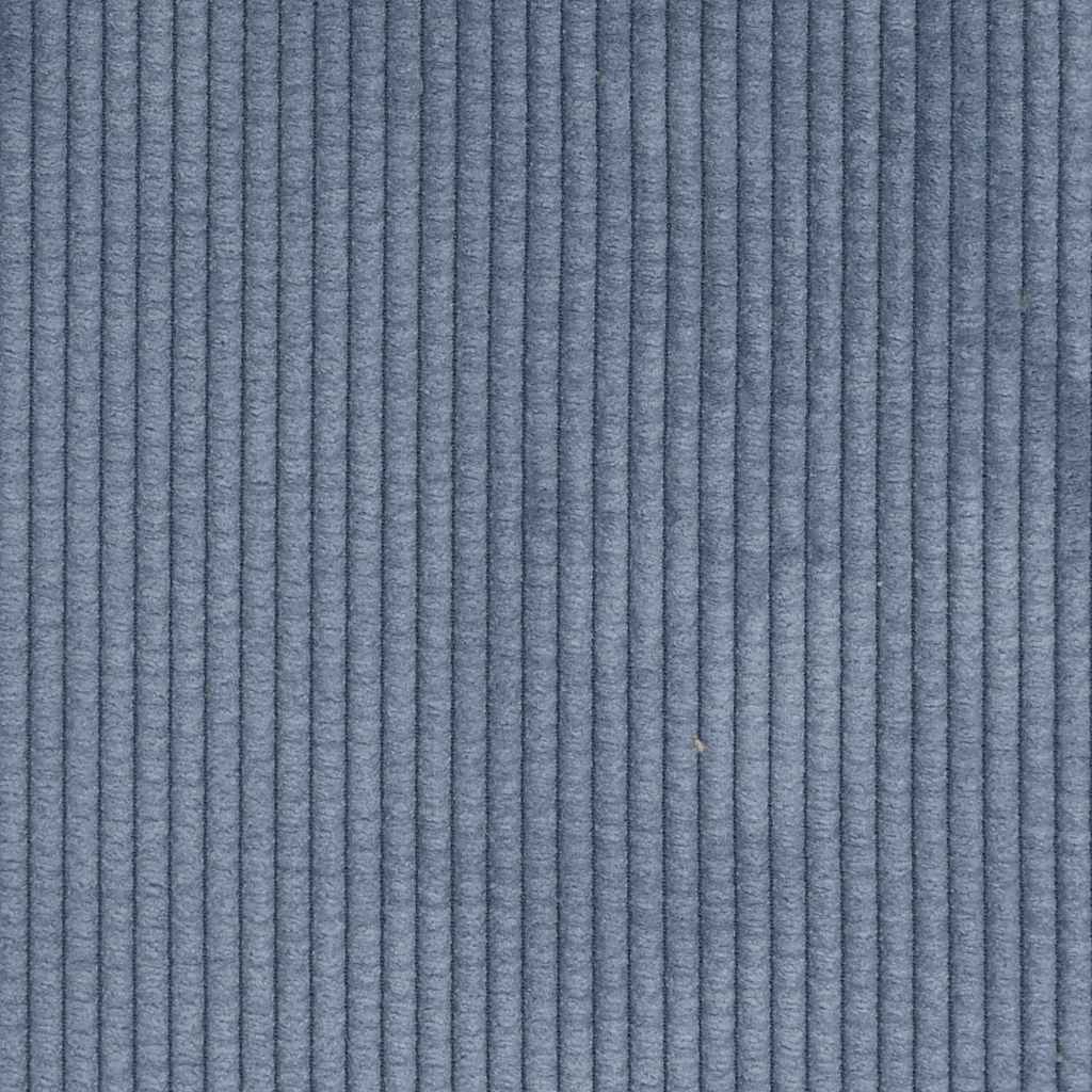 Modularna sofa s jastucima, korduro tkanina, plava