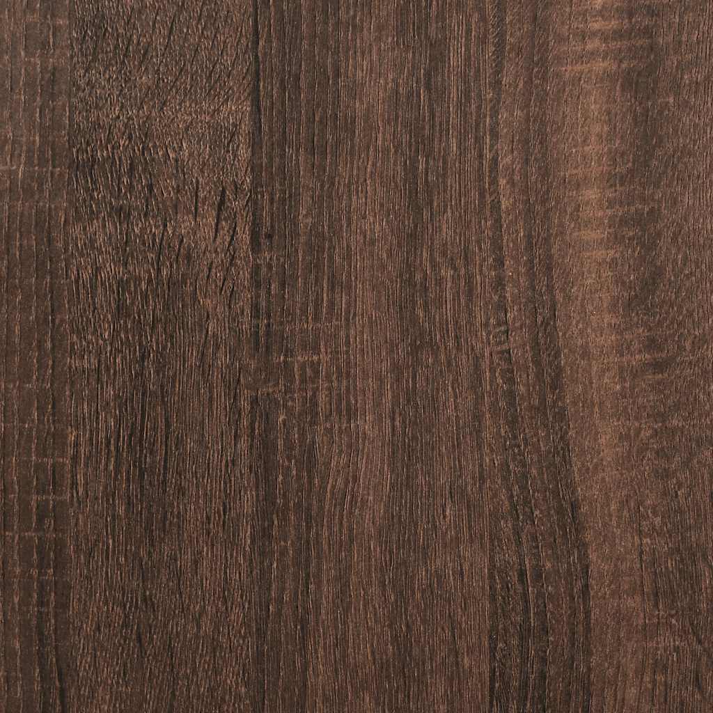Stalak za cipele boja hrasta 61x32x87,5 cm konstruirano drvo