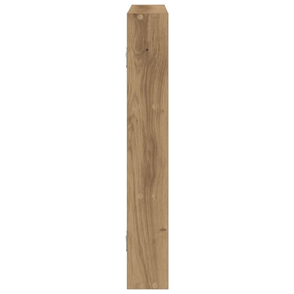 Zidna polica Artisan hrast 43x9x60 cm izrađeno drvo