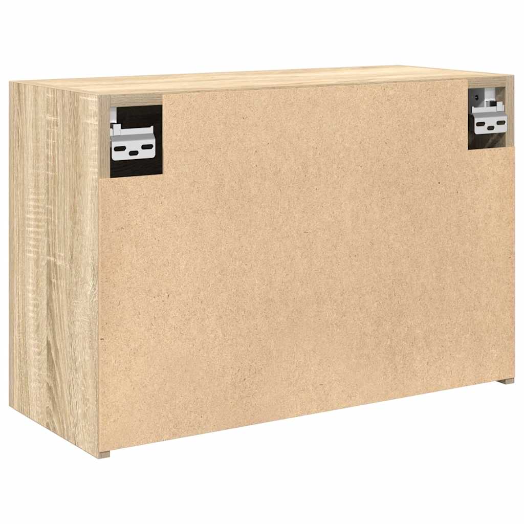 Kupaonski zidni ormarić sonoma hrast 60x25x40 cm izrađeno drvo