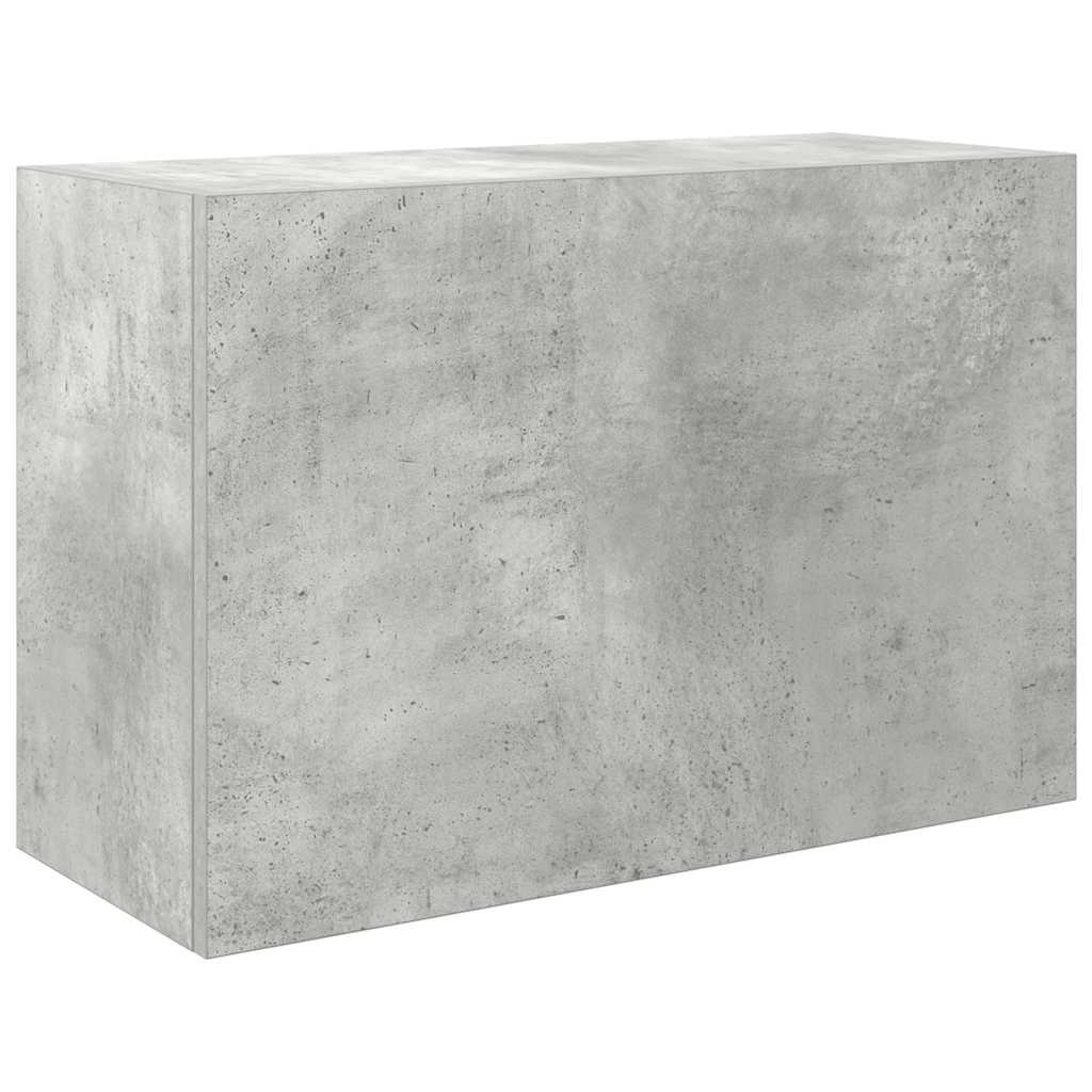 Kupaonski zidni ormarić beton sivi 60x25x40cm konstruirano drvo