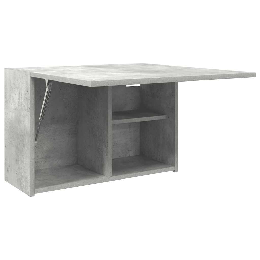 Kupaonski zidni ormarić beton sivi 60x25x40cm konstruirano drvo