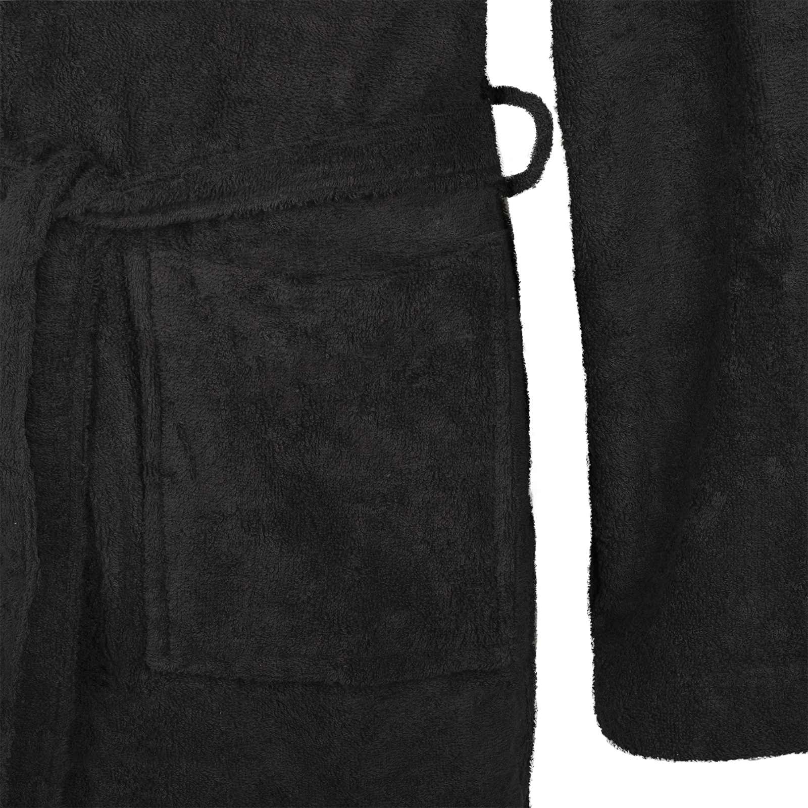Kućni ogrtač KINN Crna XXXL Pamuk