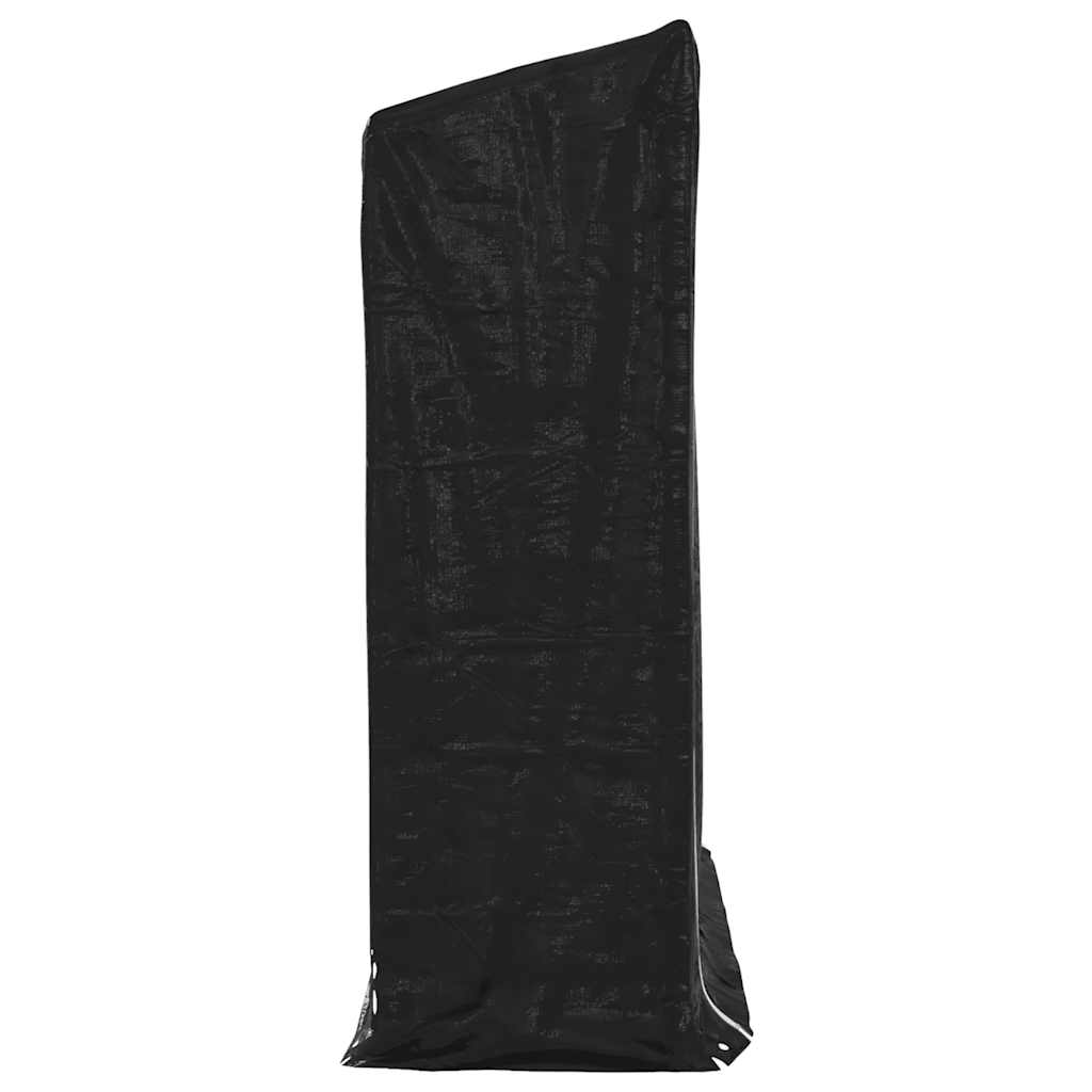 Stalak za drva za ogrjev s kišnom navlakom 200x60x200 cm