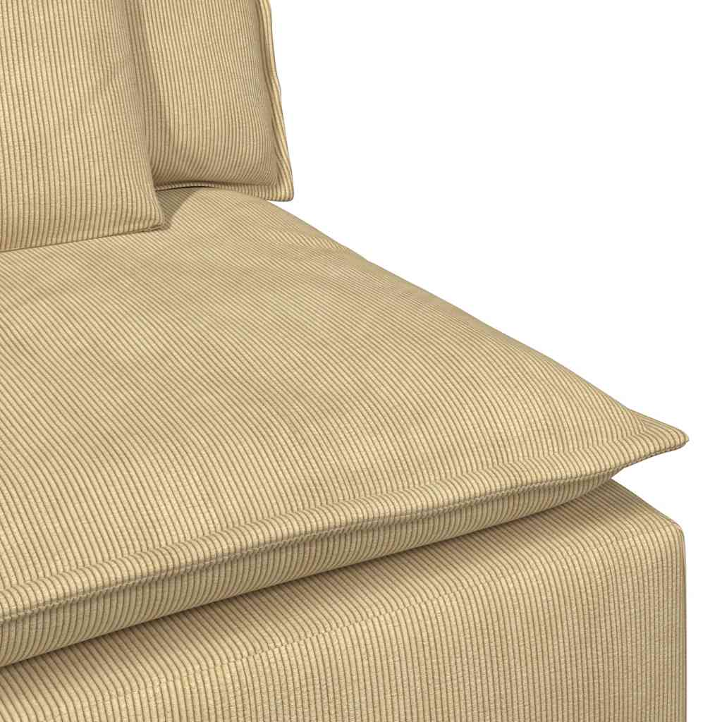Modularni kauč s naslonom za ruke i jastucima, sivozelene boje, 100 cm