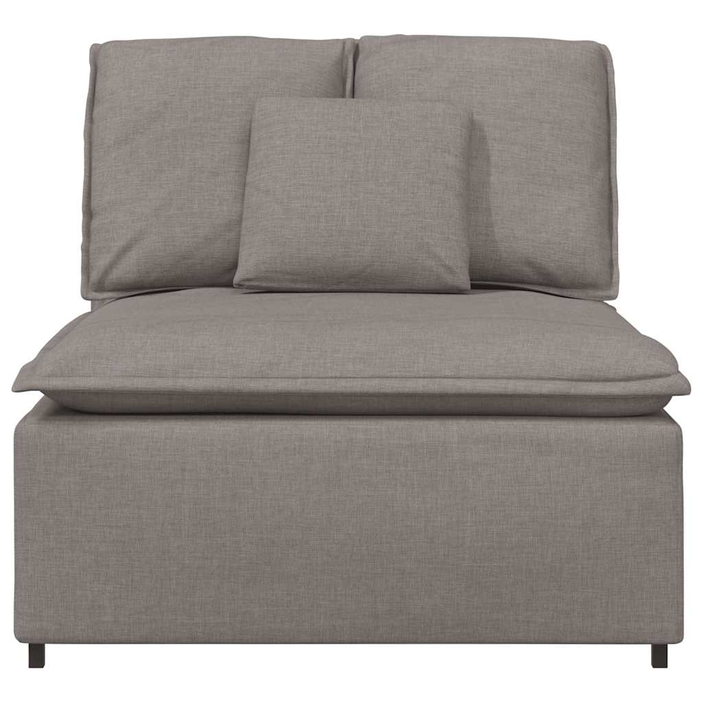 Modularni kauč s jastucima, taupe 100 cm