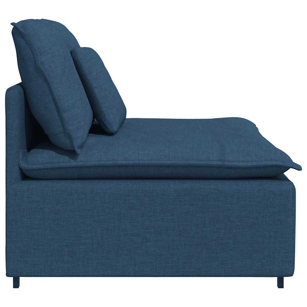 Modularna sofa s jastucima plava 100 cm