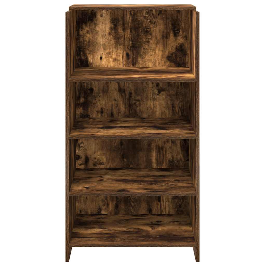 Recepcijski stol dimljeni hrast 55x50x103,5cm konstruirano drvo