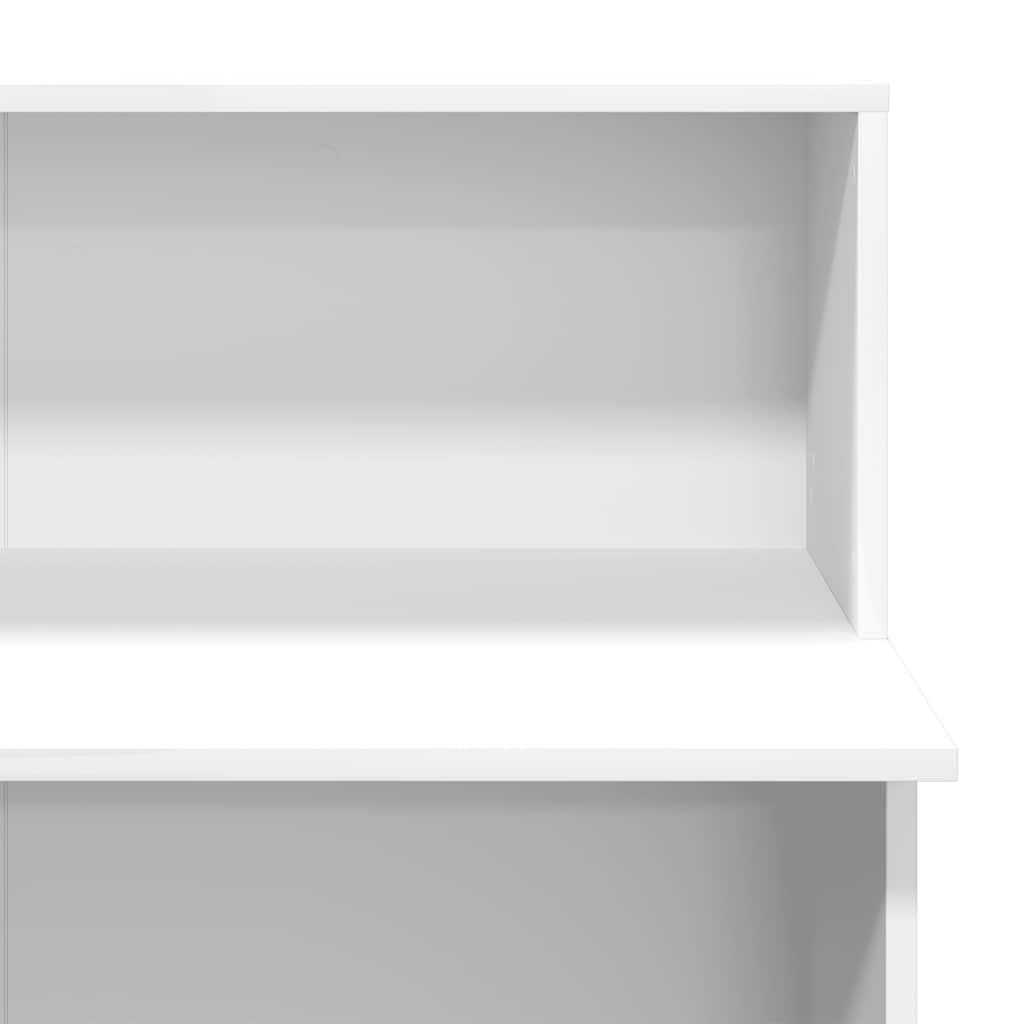 Recepcijski stol Bijeli 100x50x103,5 cm Inženirsko drvo