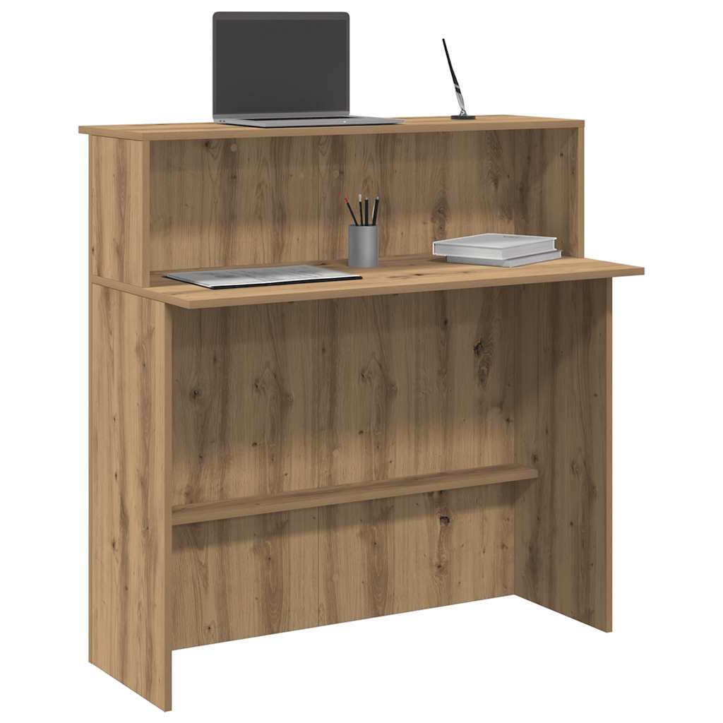 Recepcijski stol 100x50x103,5 cm od konstruiranog drva