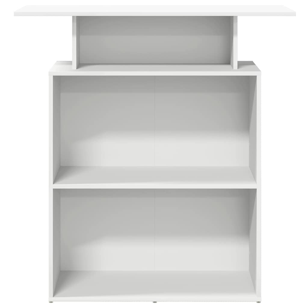 Recepcijski stol Bijeli 100x40x104 cm Inženirsko drvo