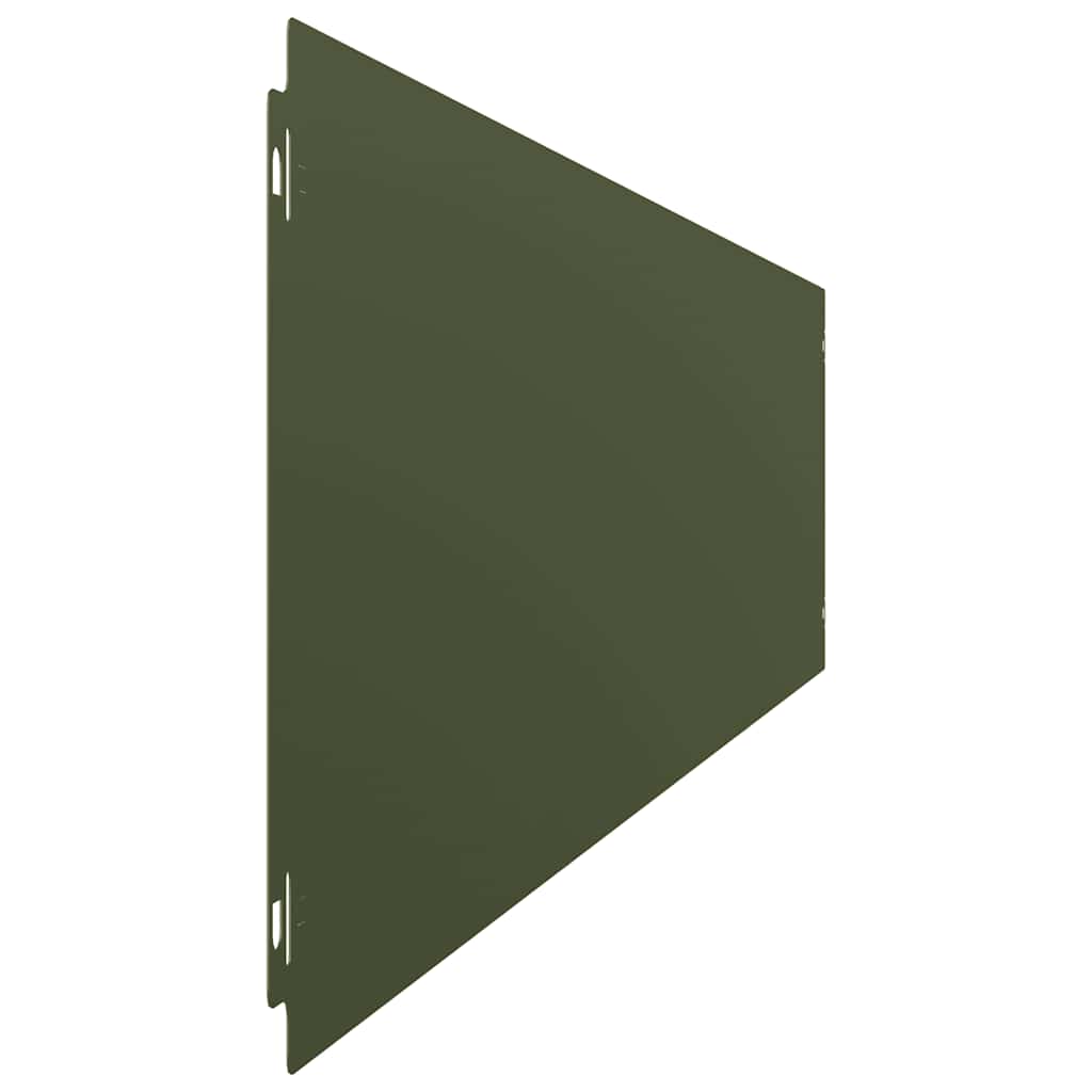 Rubovi za travnjak 30 kom Maslinasto zeleni 20x103 cm