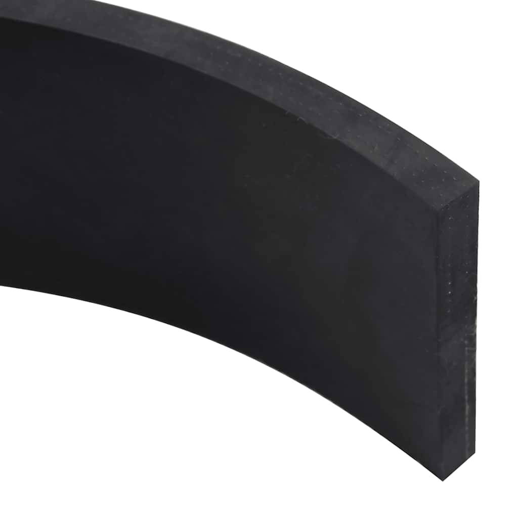 Gumeni rub za snježni plug crni 80x8x1 cm