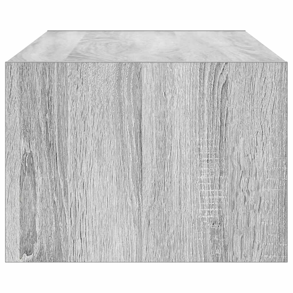 TV ormarić s LED svjetlima boja hrasta sonome 100X35,5x25 cm