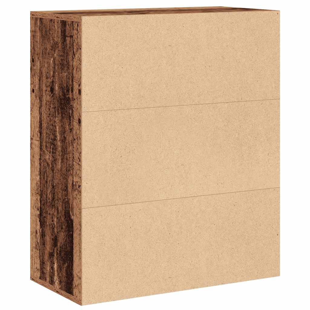 Ormarić za knjige boja drva 60x30x71,5 cm konstruirano drvo