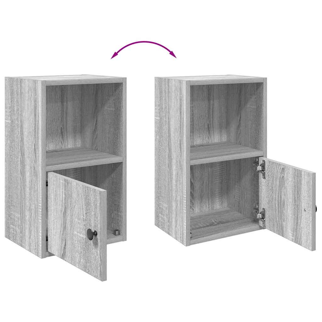 Regal za knjige boja hrasta 31x24x52 cm konstruirano drvo