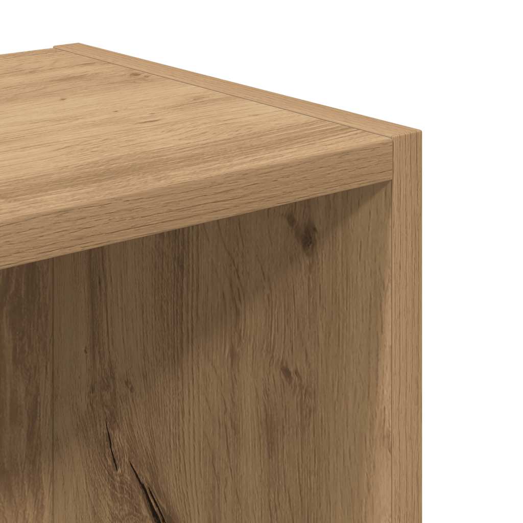Regal za knjige boja hrasta 31x24x77 cm konstruirano drvo