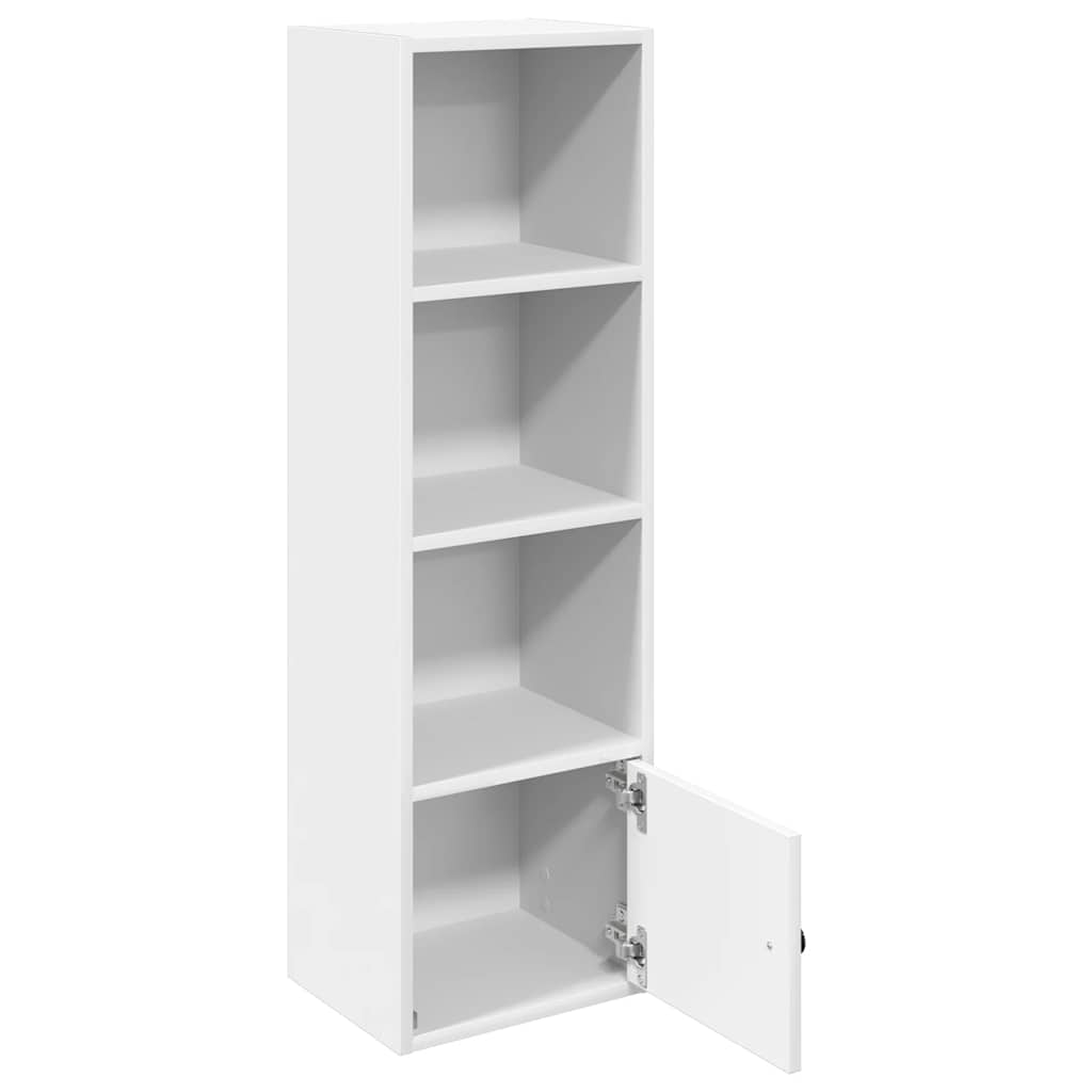 Regal za knjige bijeli 31x24x102 cm konstruirano drvo
